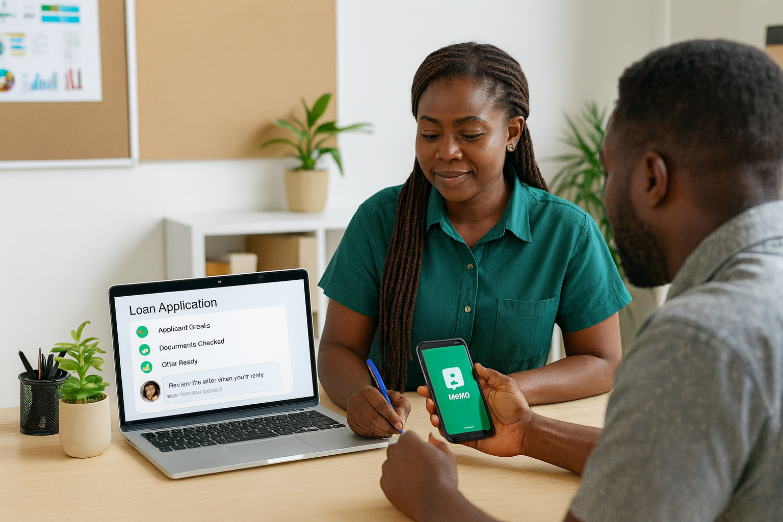 Loan application automation